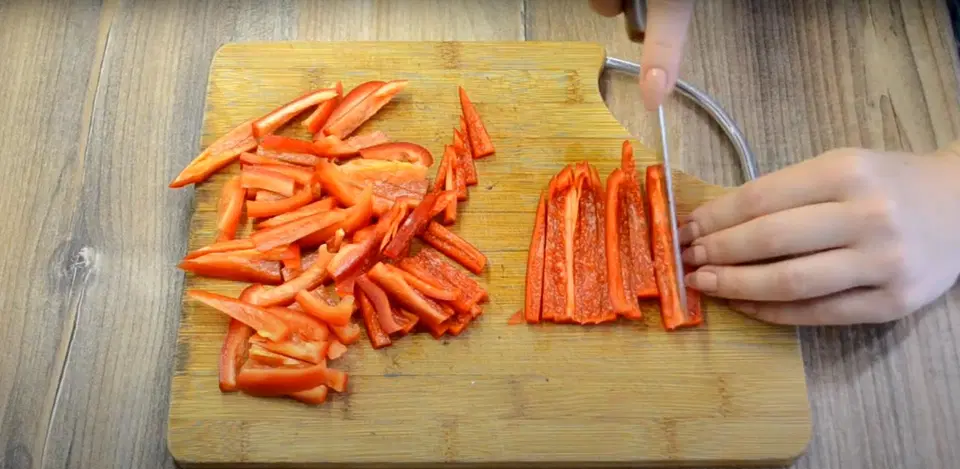 Соба с курицей и овощами — шаг 5