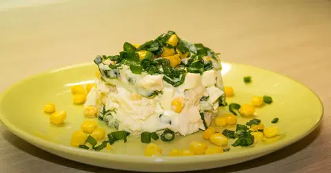 Салат с куриной грудкой
