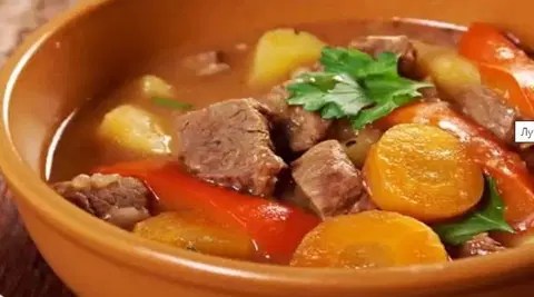 Овощное рагу с мясом