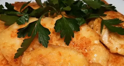 Куриные отбивные в сырном кляре