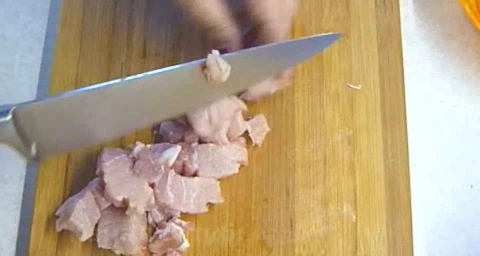 Папоротник с мясом — шаг 3