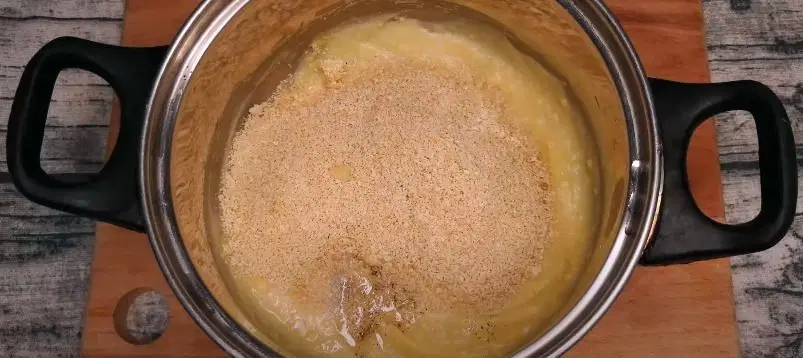 Хумус из нутовой муки — шаг 2