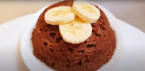 Кекс в микроволновке без муки