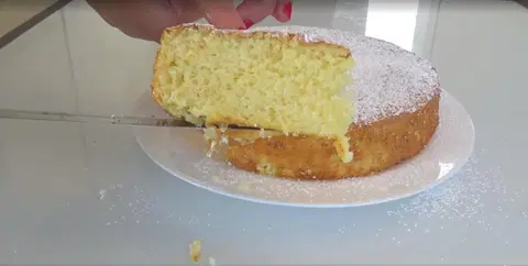 Пышный кекс на сметане