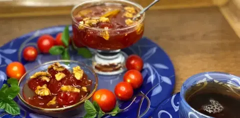 Варенье из помидоров с грецкими орехами