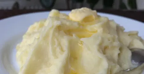 Картофельное пюре с молоком