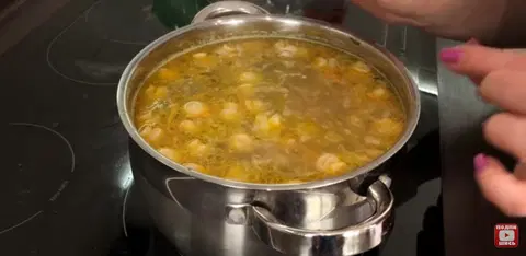 Рассольник с грибами