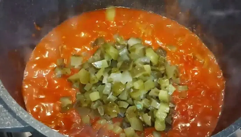 Грузинская солянка — шаг 7