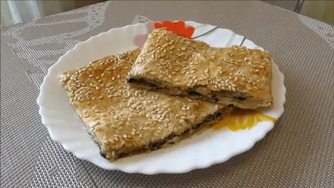 Пирог с мангольдом