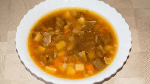Суп из сушеных грибов