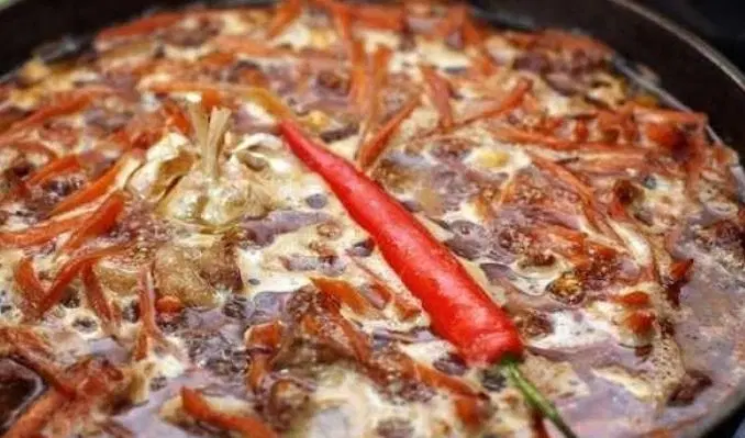 Узбекский плов с бараниной и нутом — шаг 8