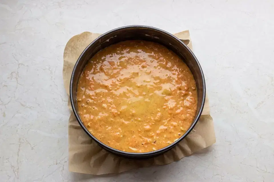 Морковный чизкейк — шаг 4