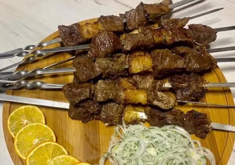 Шашлык из говядины