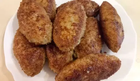 Котлеты с грибами