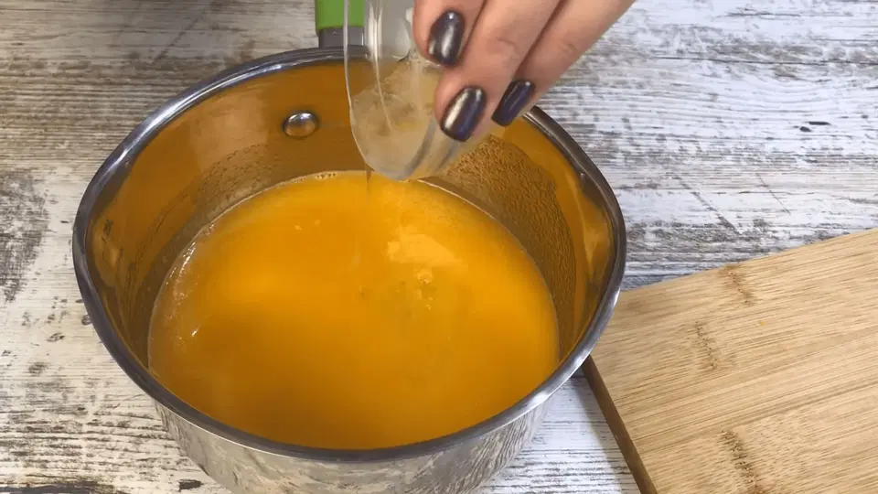 Мандариновая панна котта — шаг 3