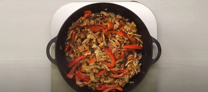 Лапша с мясом — шаг 13