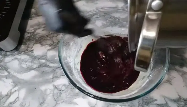 Черничный курд — шаг 3