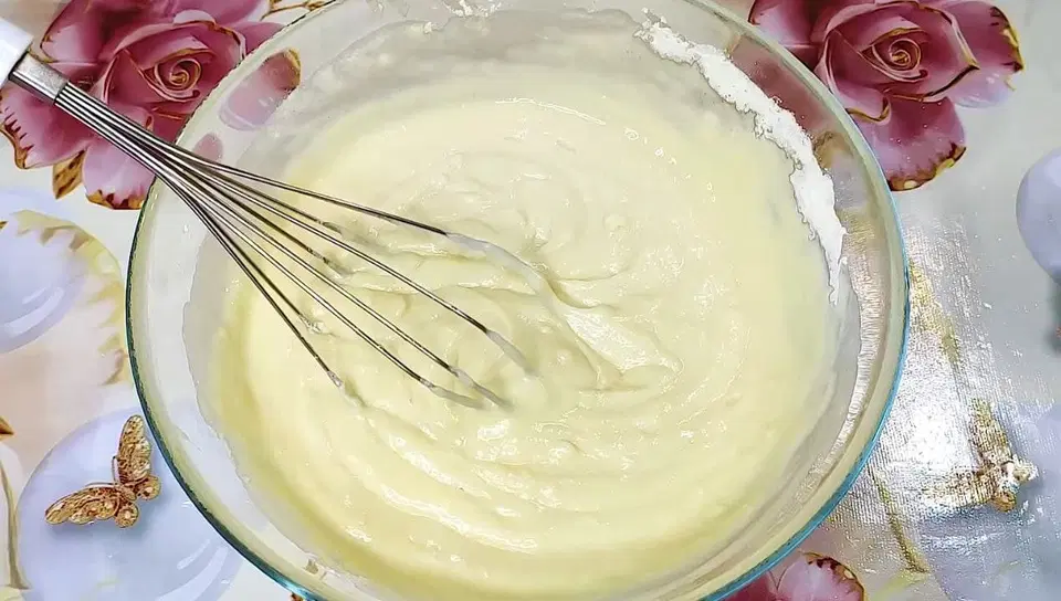 Кекс с изюмом на кефире — шаг 3