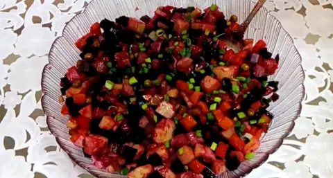 Винегрет с селедкой