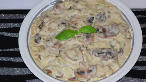 Соус бешамель с грибами