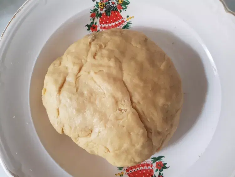 Бездрожжевые булочки с куркумой — шаг 3