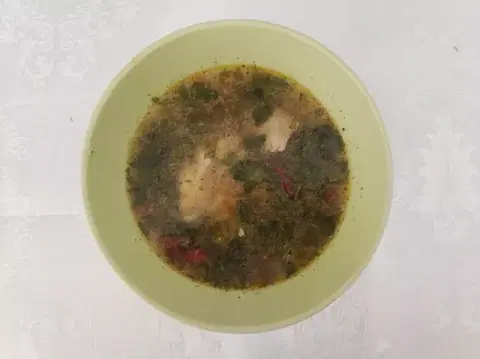 Сытный суп харчо из говядины