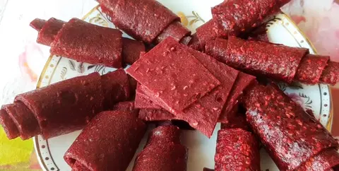 Малиновая пастила