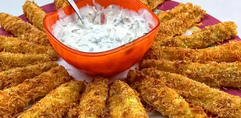 Кабачковые наггетсы
