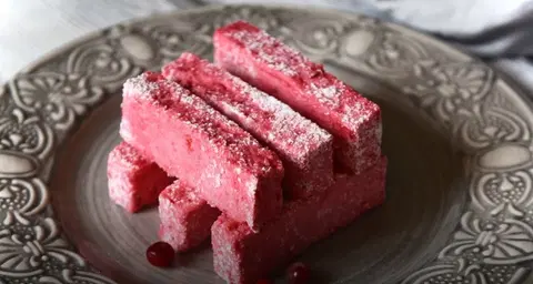 Клюквенная пастила