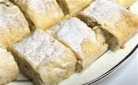 Творожный рулет в лаваше