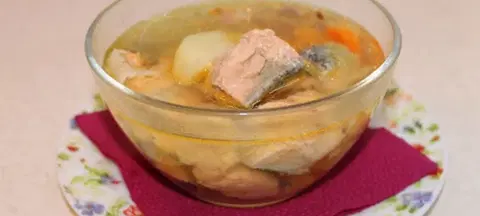 Уха из кеты