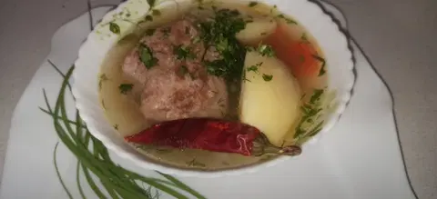 Шулюм из петуха