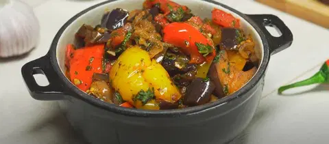 Соте из баклажанов