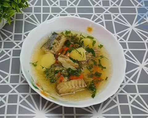 Уха из минтая