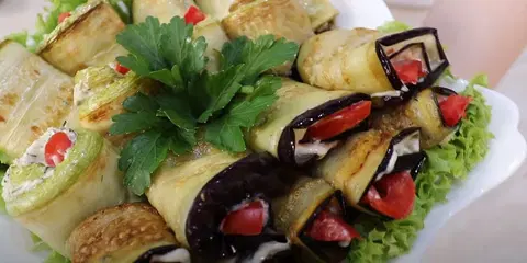 Ассорти из кабачков и баклажанов