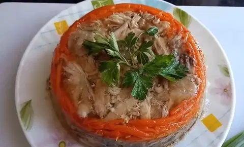 Холодец из рульки и говяжьих хвостов