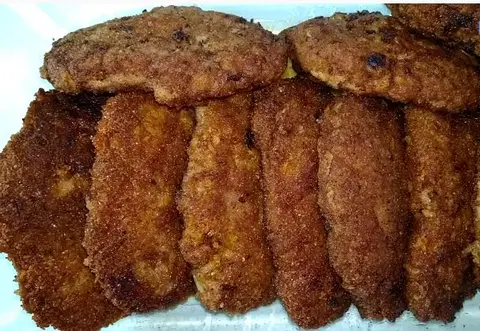 Шницель из свиного фарша