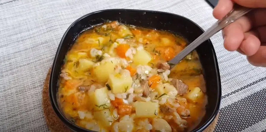 Шурпа с рисом