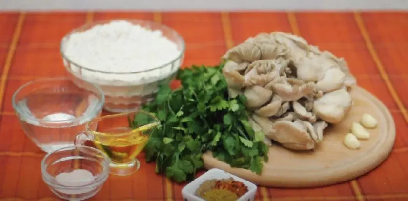 Хинкали с грибами — шаг 1