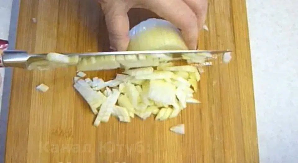 Папоротник с мясом — шаг 2