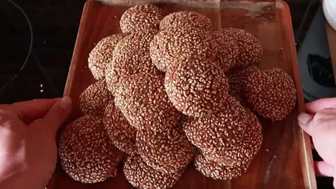 Печенье с кунжутом
