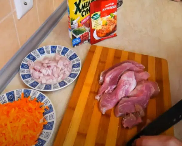 Каша перловая с мясом — шаг 2