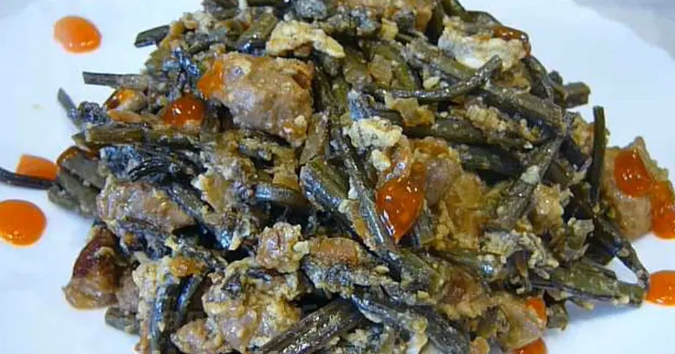 Папоротник с мясом — шаг 9