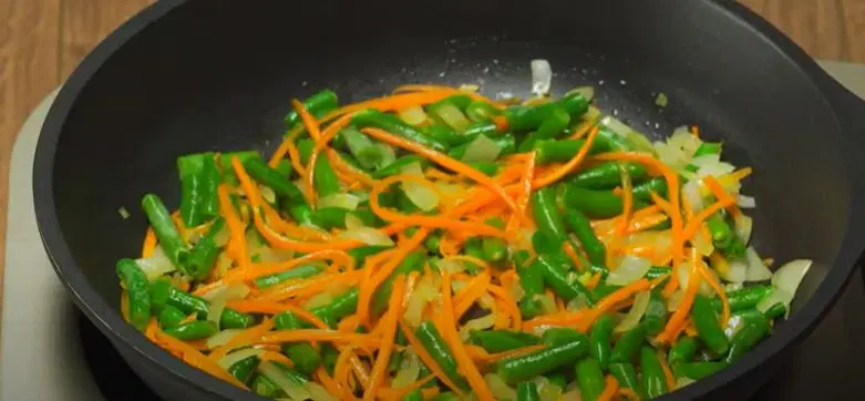 Гречневая лапша с овощами — шаг 3