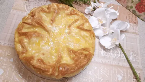 Сырный пирог Сабурани в домашних условиях