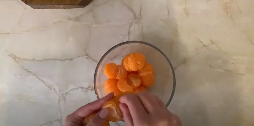 Мандариновый джем — шаг 1