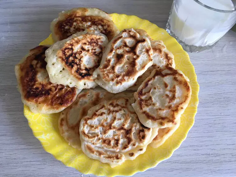 Сырные рисовые оладьи — шаг 4