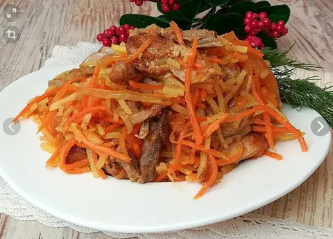 Салат из требухи