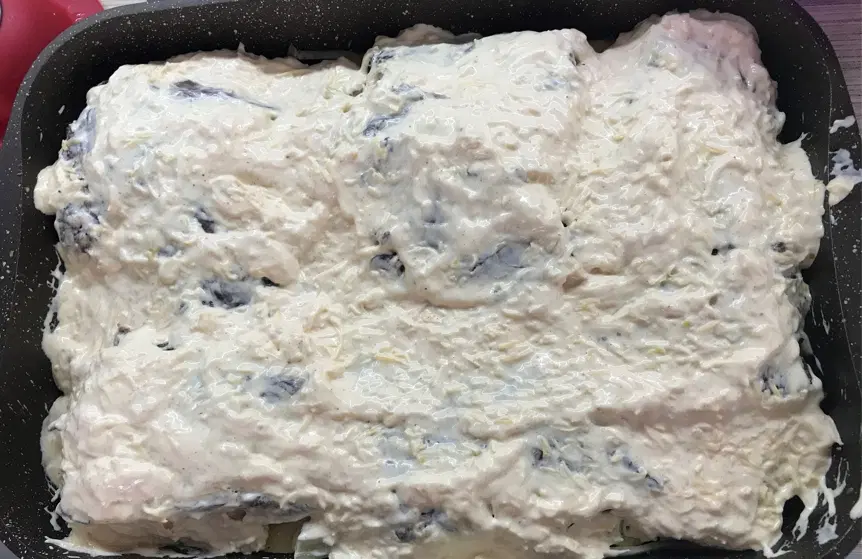 Мясо по-французски с пышной шапкой — шаг 7