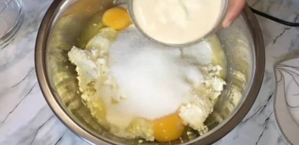 Банановый чизкейк — шаг 7